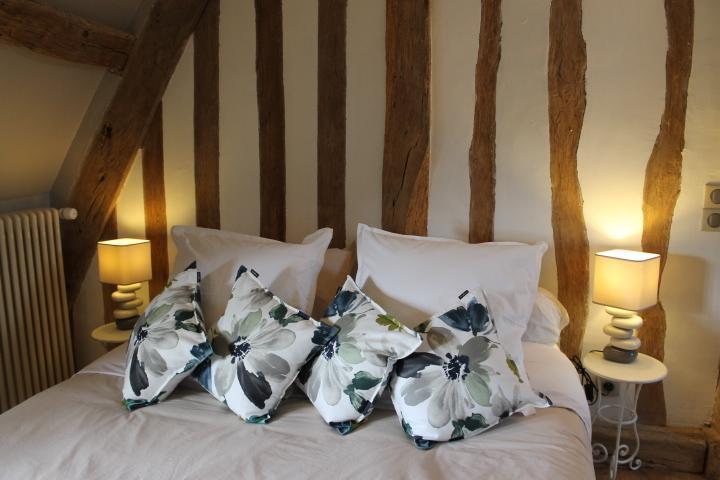 Bed and Breakfast Manoir De La Guerie Ablon Zimmer foto