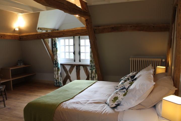 Bed and Breakfast Manoir De La Guerie Ablon Zimmer foto