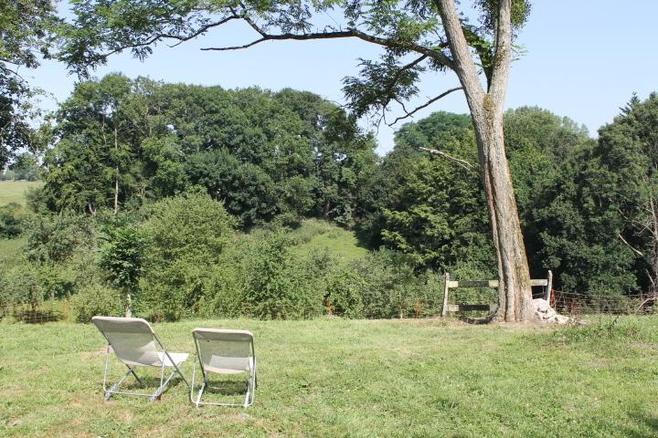 Bed and Breakfast Manoir De La Guerie Ablon Exterior foto