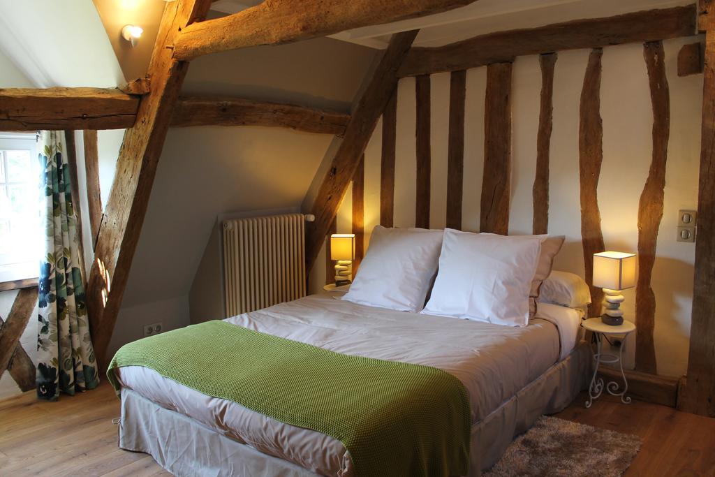Bed and Breakfast Manoir De La Guerie Ablon Zimmer foto